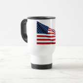 Amerikanische Flagge 2412 Reisebecher (Vorderseite Links)