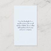 Amerikanische Flagge 2412 Visitenkarte (Rückseite)