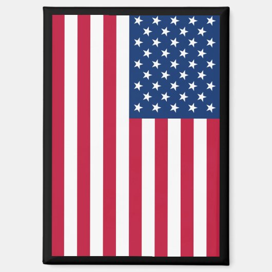 Amerikanische Flagge 2.0 Magnet (Vorderseite)