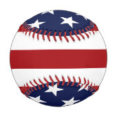 Amerikanische Flagge 2 Baseball (Vorderseite)