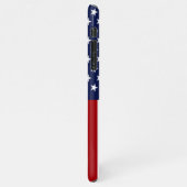 Amerikanische Flagge 2 iPhone Hülle (Linke Seite)