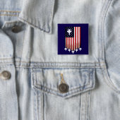 Amerikanische Flagge 4. Juli-65079 Button (Beispiel)