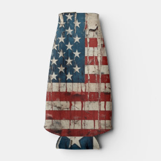 Amerikanische Flagge 4. Juli Flasche Cooler Flaschenkühler