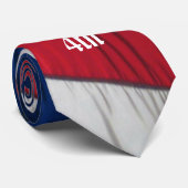 Amerikanische Flagge - 4. Juli Krawatte (Gerollt)