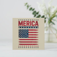 Amerikanische Flagge 4. Juli Merica
