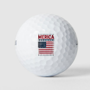 Amerikanische Flagge 4. Juli Merica Golfball