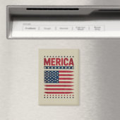Amerikanische Flagge 4. Juli Merica Magnet (In Situ (Geschirrspüler))