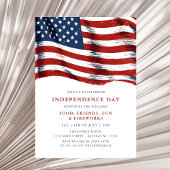 Amerikanische Flagge 4. Juli Party Einladung