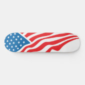 Amerikanische Flagge - 4. Juli Skateboard (Horizontal)