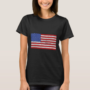 Amerikanische Flagge 4. Juli USA Patriotic T-Shirt