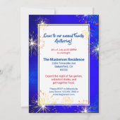 Amerikanische Flagge 4. Juli Wiedersehen Einladung (Rückseite)