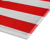 Amerikanische Flagge 4 Schneidebrett (Ecke)
