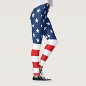 Amerikanische Flagge 4. von Juli-Leggings Leggings (Rechts)