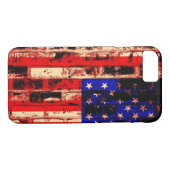 Amerikanische Flagge #9 Case-Mate iPhone Hülle (Rückseite (Horizontal))