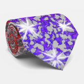 Amerikanische Flagge Abstrakt Krawatte (Gerollt)