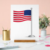 amerikanische Flagge Acrylschild (Hochzeit)