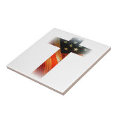 Amerikanische Flagge als Kreuz Fliese (Seite)