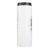 *~* Amerikanische Flagge Alter Stall GOD BLESS AME Thermosbecher (Rückseite)