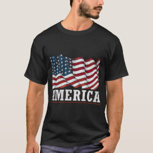 Amerikanische Flagge Amerikanische Flagge T-Shirt