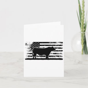 Amerikanische Flagge - Amerikanische schwarze Angu Karte