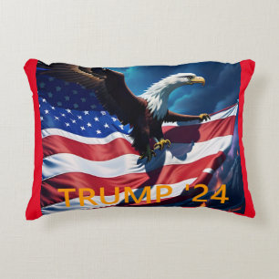 Amerikanische Flagge Amerikanischer Adler TRUMP 20 Dekokissen