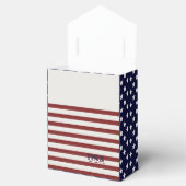 Amerikanische Flagge - amerikanisches Muster Geschenkschachtel (Geöffnet)