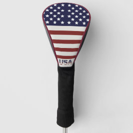 Amerikanische Flagge - amerikanisches Muster Golf Headcover