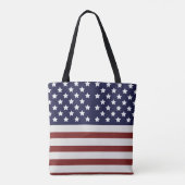 Amerikanische Flagge - amerikanisches Muster Tasche (Rückseite)