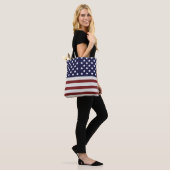 Amerikanische Flagge - amerikanisches Muster Tasche (Am Model)