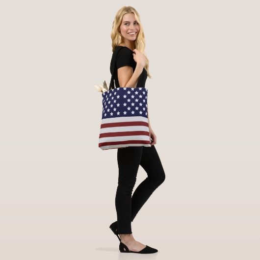 Amerikanische Flagge - amerikanisches Muster Tasche (Am Model)