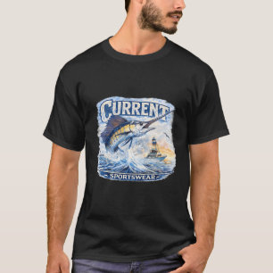 Amerikanische Flagge Angeln Männer USA 4. Juli lus T-Shirt