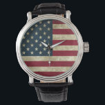 Amerikanische Flagge Armbanduhr<br><div class="desc">Stil: Männer's Vintag Black Leather Strap Watch The Men's Vintag Leather Watch ist ein großformatiges Zeitwerk, das nie außer Mode kommt. Der klassische Look ist perfekt geeignet für formelle Anlässe oder auch das tägliche Vergnügen. Passen Sie das Gesicht mit Ihrem Namen und Designs an, um eine Uhr perfekt auf Ihre...</div>