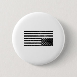 Amerikanische Flagge auf dem Kopf  Button