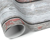 Amerikanische Flagge auf der Holzmousepad Geschenkpapier (Rolleneckpunkt)