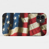 Amerikanische Flagge auf iPhone 5 Case-Mate ID™ Hülle (Rückseite (Horizontal))