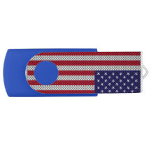 Amerikanische Flagge auf