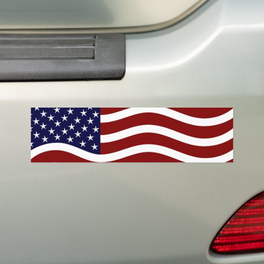Amerikanische Flagge Autoaufkleber (Auf Auto)