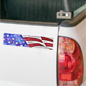 AMERIKANISCHE FLAGGE AUTOAUFKLEBER (Auf Lkw)