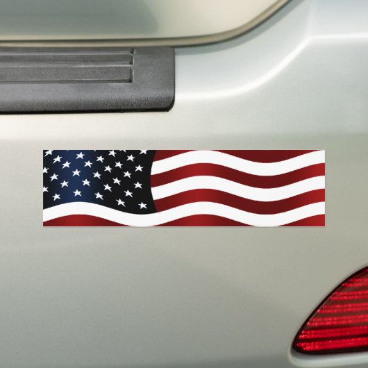 Amerikanische Flagge Autoaufkleber (Auf Auto)