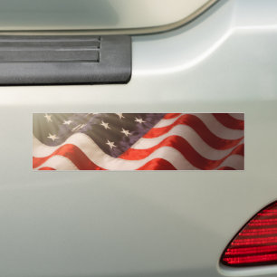 Amerikanische Flagge Autoaufkleber