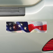 Amerikanische Flagge Autoaufkleber (Auf Auto)
