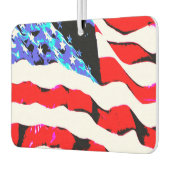 Amerikanische Flagge Autolufterfrischer (Links)