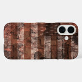 Amerikanische Flagge Backsteinmauer Case-Mate iPhone Hülle (Rückseite (Horizontal))