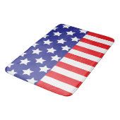 Amerikanische Flagge Badematte (Schrägansicht)