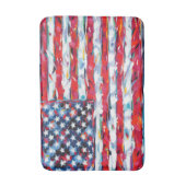 Amerikanische Flagge Badematte (Vorderseite Vertikal)