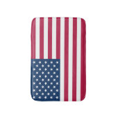 Amerikanische Flagge Badematte (Vorderseite Vertikal)
