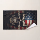 Amerikanische Flagge Badhandtuch Set (Handtuch)