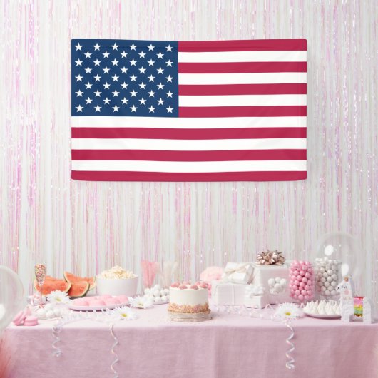 Amerikanische Flagge Banner (Party)