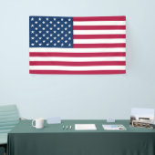 Amerikanische Flagge Banner (Messeveranstaltung)