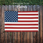 Amerikanische Flagge Banner